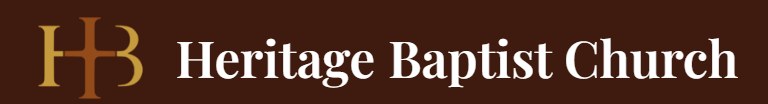 Heritage Baptist Church — logo